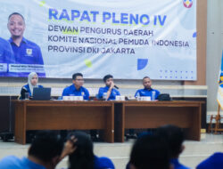 DPD KNPI DKI Gelar Pleno, Dukung Jakarta Nyaman Bagi Semua