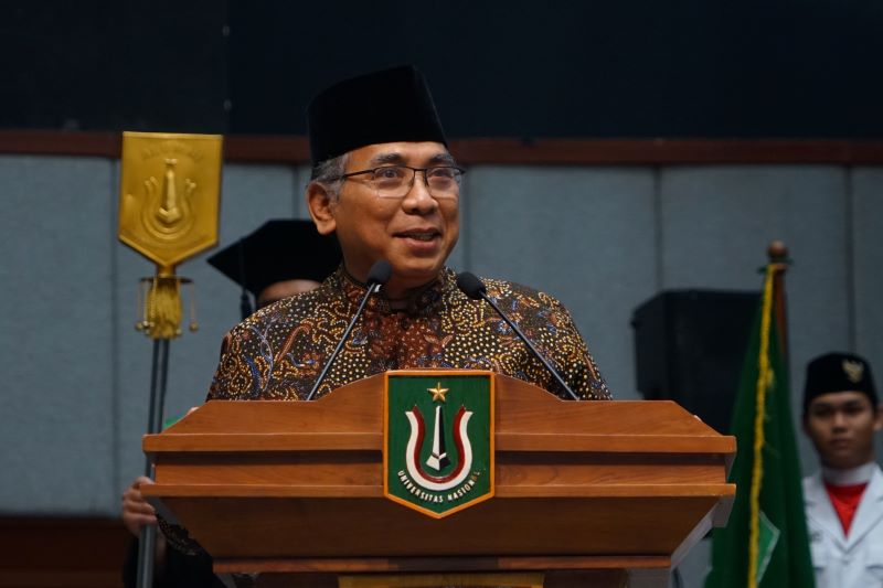 Dihadiri Ketum PBNU dan Mensos, Wisuda UNAS Hadirkan Generasi Baru Sebagai Agen Perubahan di Masyarakat